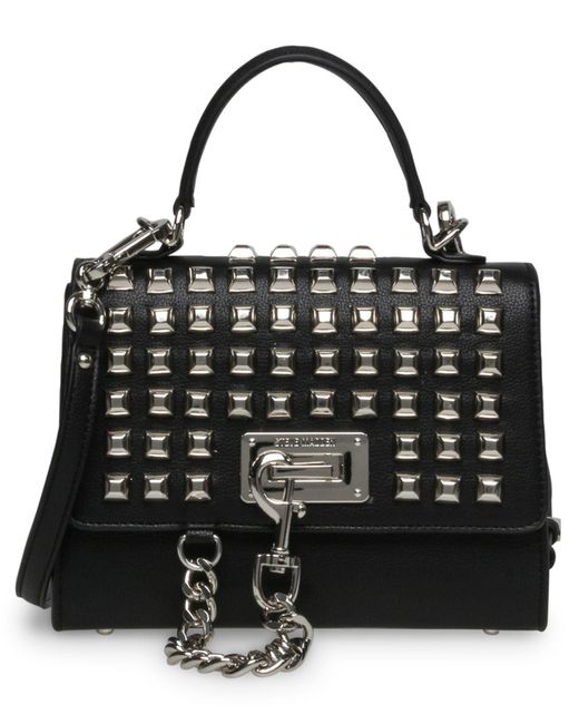 Steve Madden Bduo Chain Lock Crossbody Bag in Black Lyst