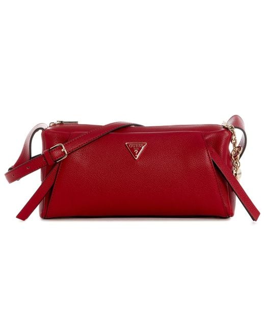 Guess Red Devon Small Crossbody Handbag