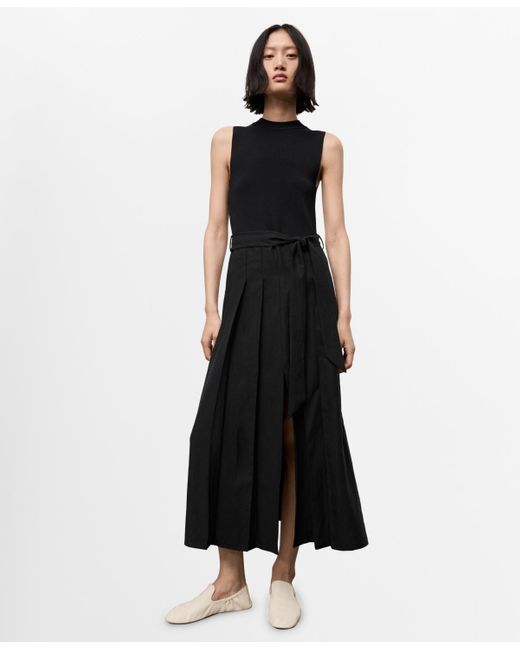summer dresses for women amazon Newshows Sundress 2026 Cocktail Halter Teacher Business Casual Outfits Black Beach Vacation Ruffle Belted Dresses with Pockets(Black, S) Discover 56 Lavender wedding 28/05 Color:Black/Green Multi