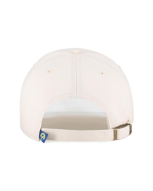 '47 Blue Los Angeles Rams Clean Up Adjustable Baseball Cap for men