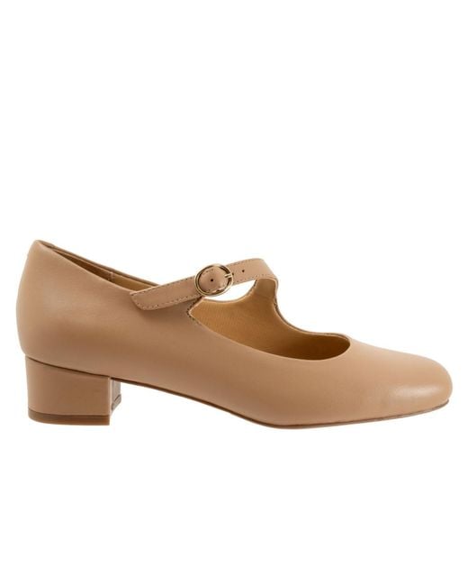Trotters Natural Desna Pump