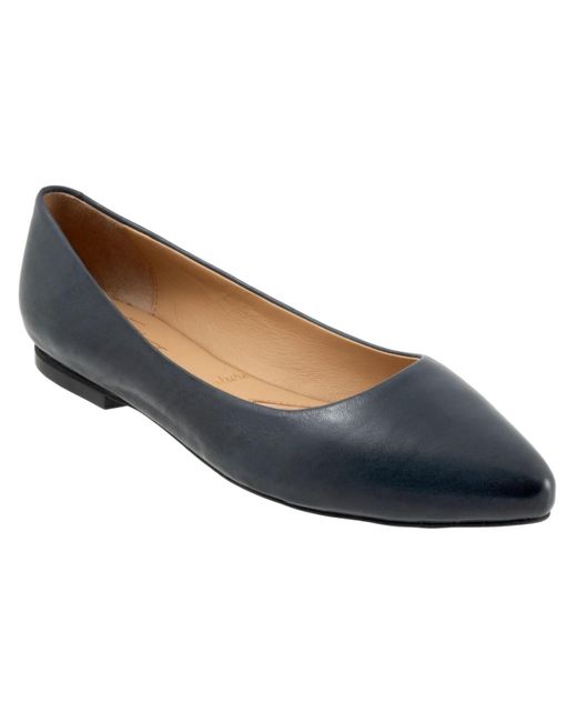 Trotters Women's Blue Estee Flat