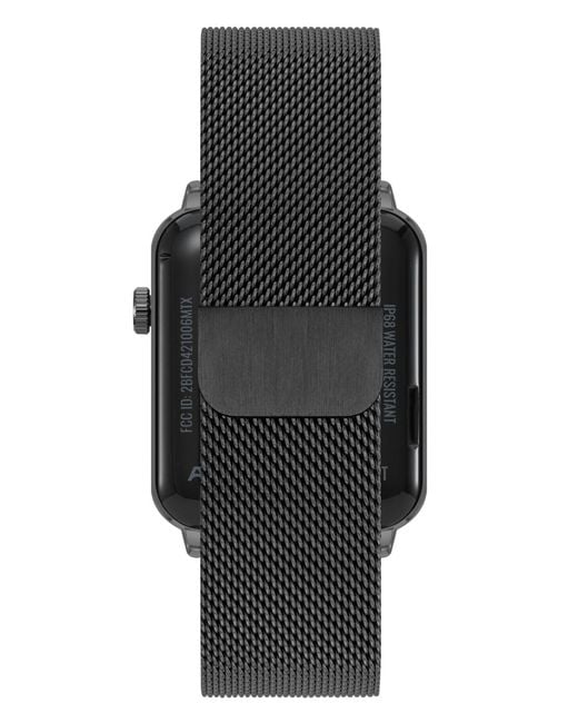 Anne Klein Black Connect It Stellar Smartwatch Set