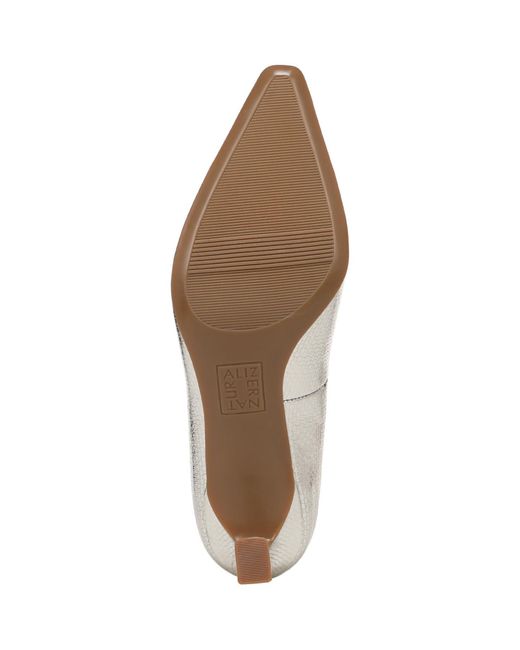 Naturalizer White Tylan Point Toe Pump Shoes