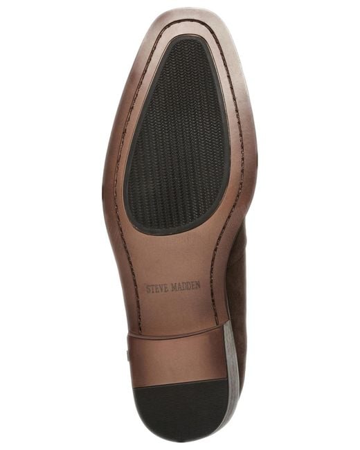 Steve Madden Brown Kemp Round Toe Boots for men
