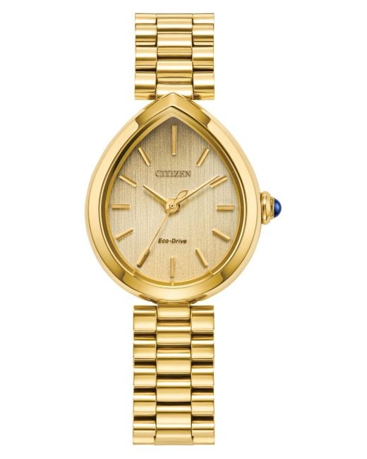 Citizen Women's Metallic Eco-drive Classic Rainell Stainless Steel Bracelet Watch