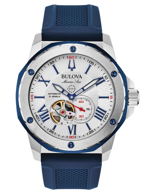 bulova silicone strap