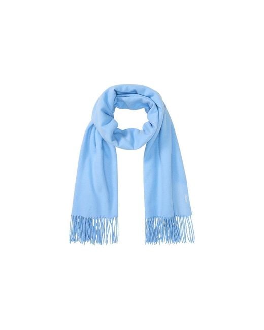 Olsen Blue Solid Scarf