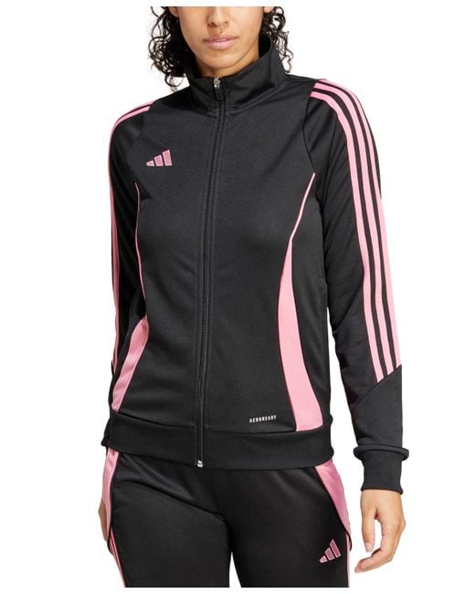 Adidas Black Tiro 24 Zip-up Track Jacket