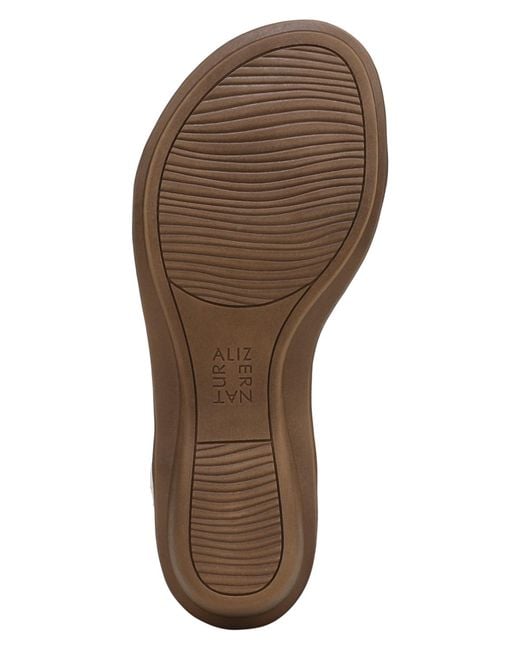 Naturalizer White Sofia Strappy Sandals