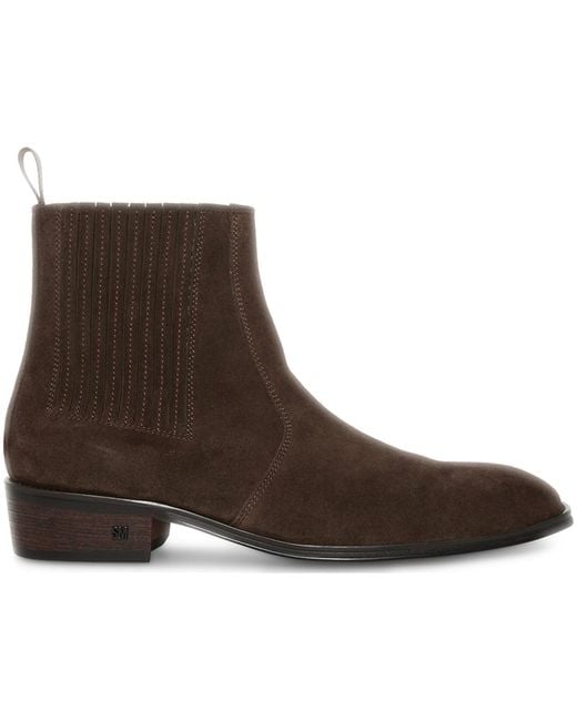 Steve Madden Brown Kemp Round Toe Boots for men