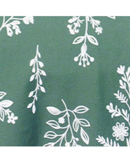 CUPSHE Green Square Neck Ruched Swim Dress