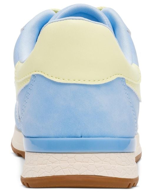 Dolce Vita Blue Joque Sporty Retro Lace-up Sneakers