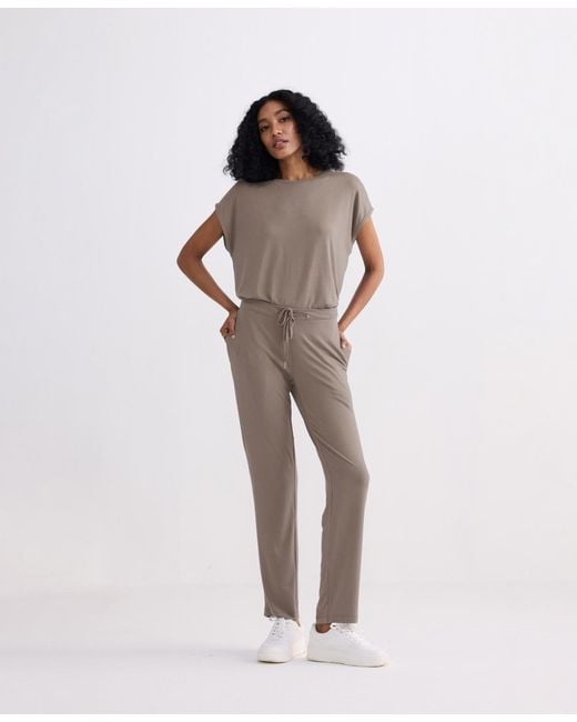 REISTOR Brown Relaxed Tee