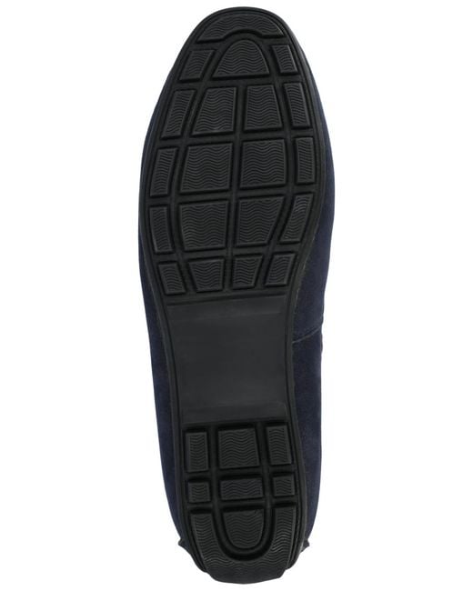 Vance Co. Blue Tyrell Driving Loafers for men