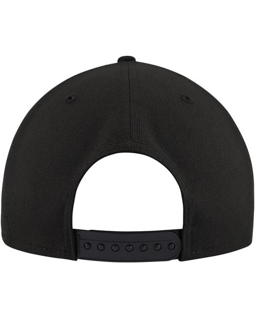 KTZ Black Detroit Lions Basic 9fifty Snapback Hat for men
