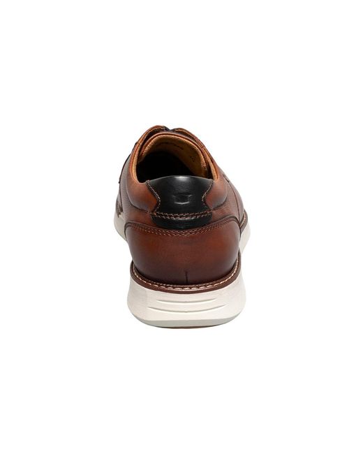 Florsheim Brown Launch Plain Toe Oxford for men