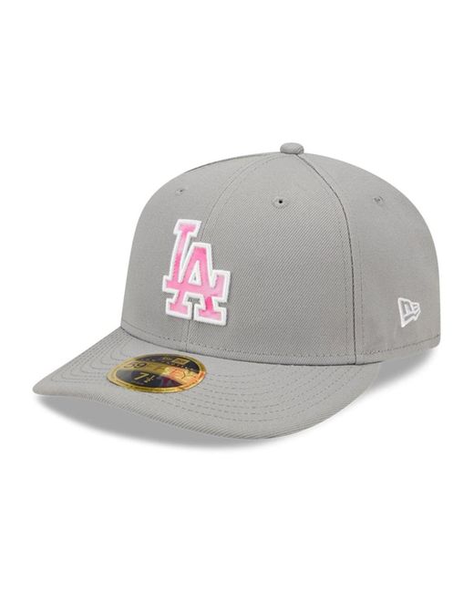 KTZ Synthetic Gray Los Angeles Dodgers 