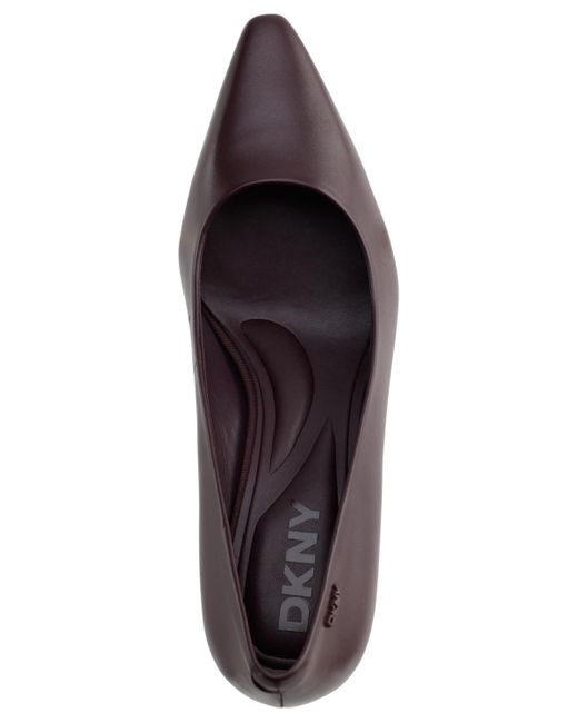DKNY Blue Charlie Slip On Pumps