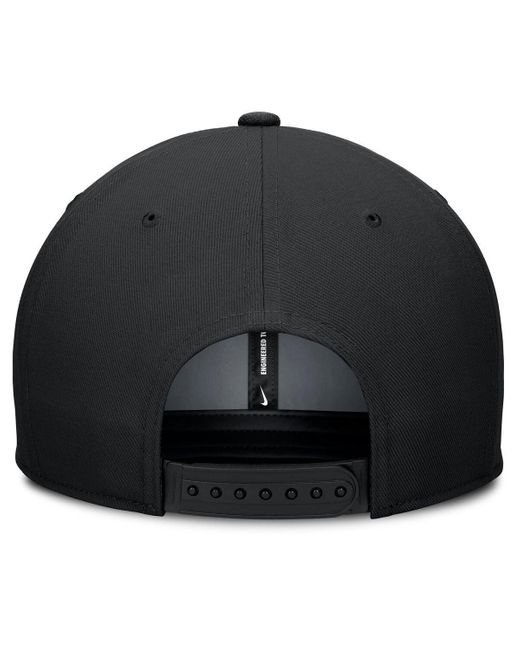 Nike Black Baltimore Orioles Pro Performance Snapback Hat for men