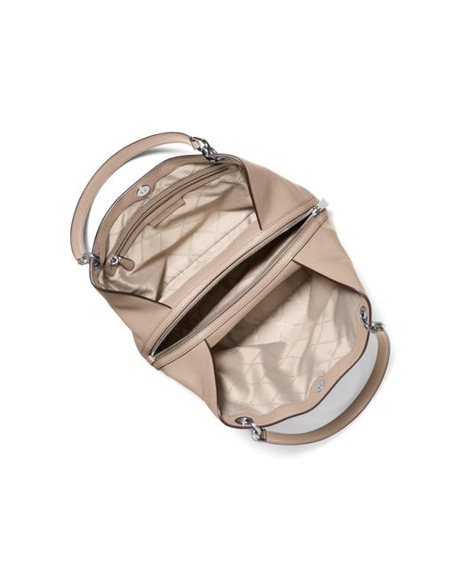 Michael Kors Brown Michael Kensington Large Leather Tote