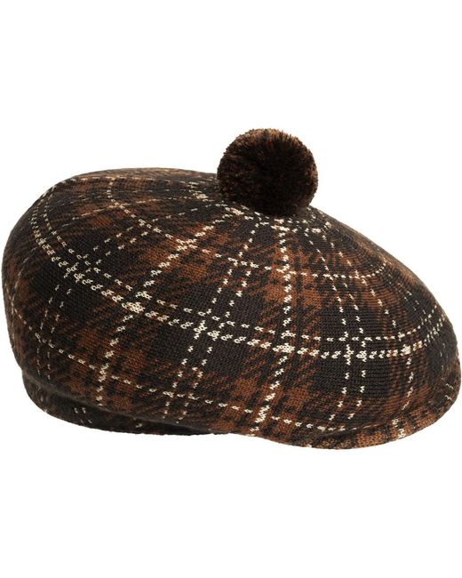 Kangol Brown New Heritage Flat Cap