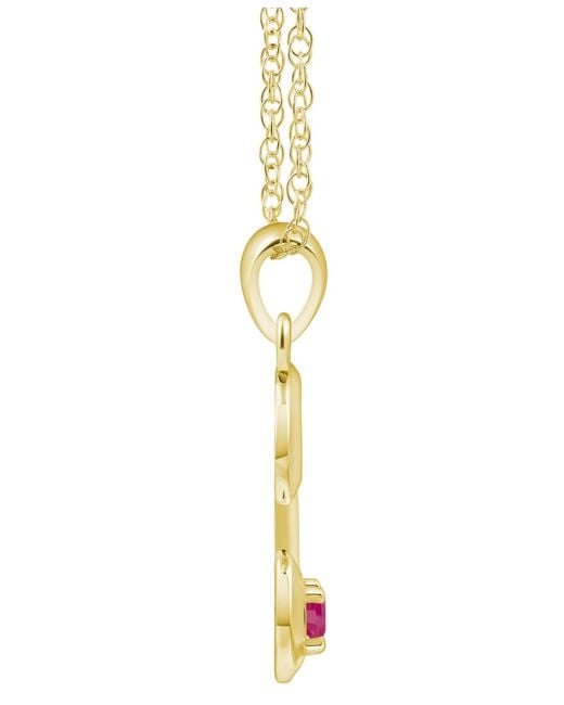 Macy's Metallic Ruby (1/6 Ct. T.w.