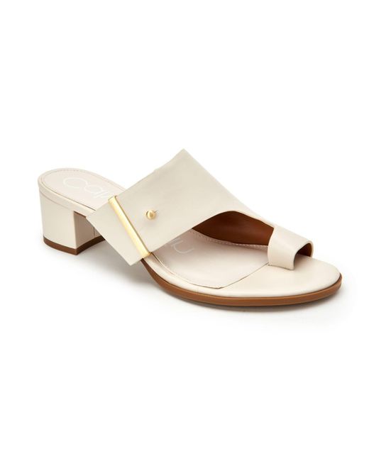Calvin Klein Daria Dress Sandals, Created For Macy's in White | Lyst