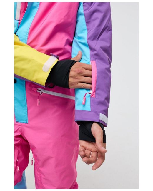OOSC Pink So Fetch Ski Suit for men