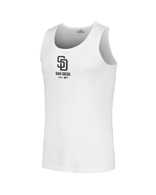 Pleasures White San Diego Padres Two-pack Tank Top for men