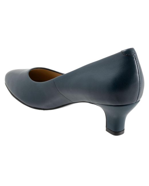 Trotters Blue Kate Pump