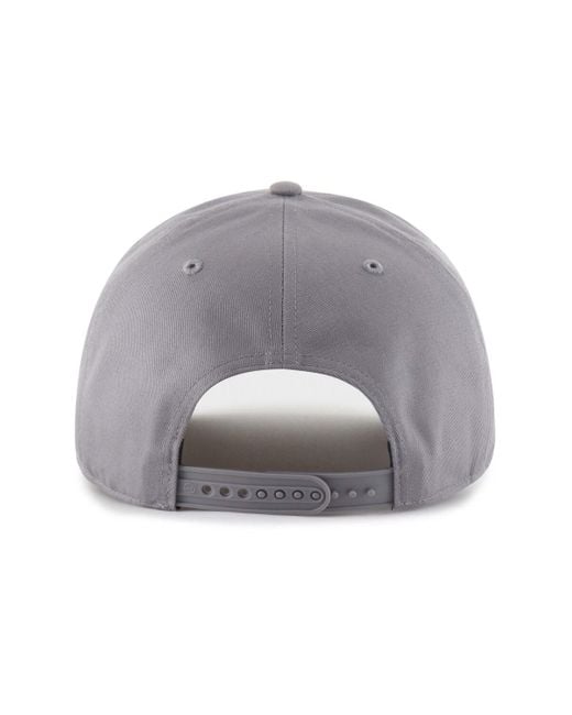 '47 Gray Oregon Ducks Contemporary Basics Foundational Rope Hitch Adjustable Hat for men