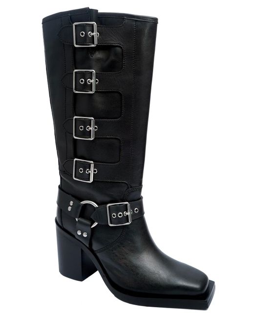 Kenneth Cole Black Emmett High Boots