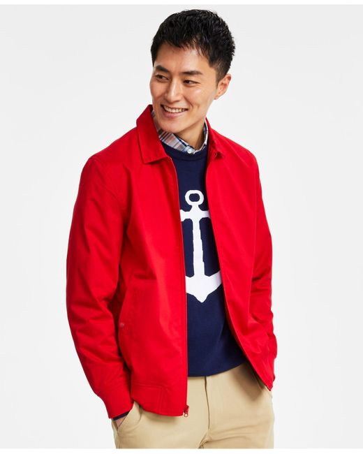 Club Room Nautical-style Lightweight Chino Jacket, Created For Macy's ...