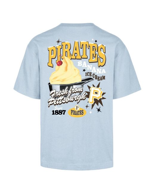 '47 Blue Pittsburgh Pirates Ice Cream Parlor Foundation T-shirt for men