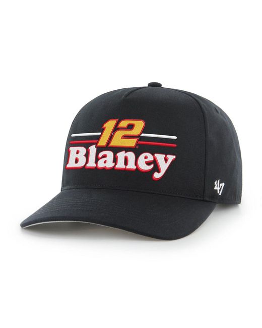'47 Black Ryan Blaney Campscape Hitch Adjustable Hat for men