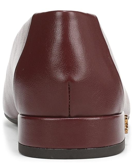 Sam & Libby Brown Gretta Square Toe Ballet Flats