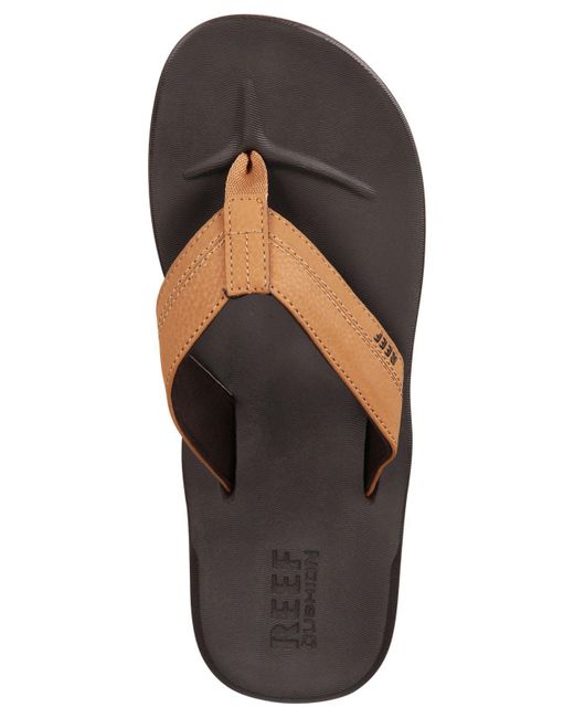 reef contoured cushion flip flops