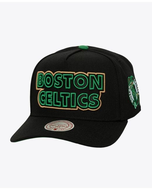 Mitchell & Ness Green Boston Celtics Class Act Pro Snapback Hat for men