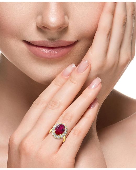 Effy Pink Effy Lab Grown Ruby (6-1/5 Ct. T.w.