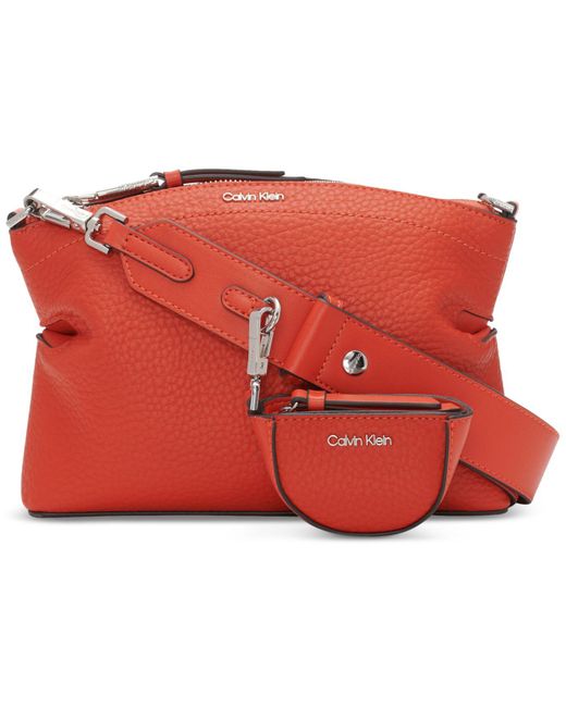 Calvin klein cheap purse red