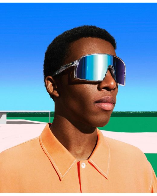 Oakley Blue Sunglasses, Sutro for men