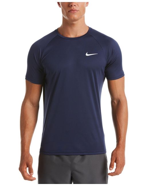 Nike Blue Short Sleeve Hydroguard Logo T-shirt for men