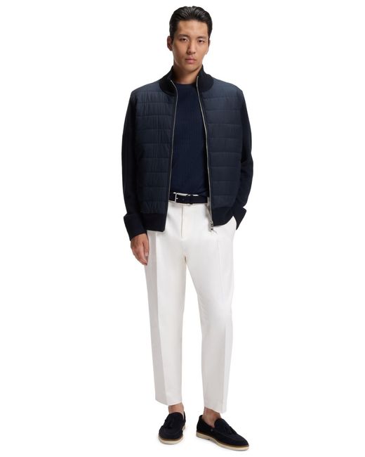 Boss Blue Boss By Virgin-wool Regular-fit Jacket for men