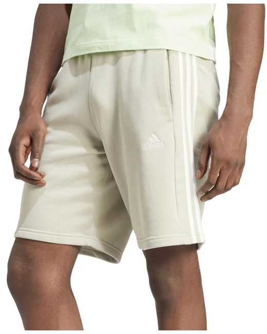 Adidas Natural Essentials Fleece 3-stripes Shorts for men