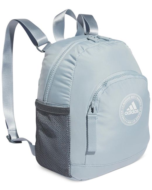 adidas Linear 3 Mini Backpack in Blue Lyst