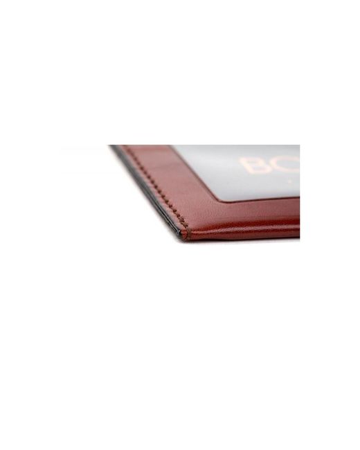 Bosca Red Old Leather Collection for men