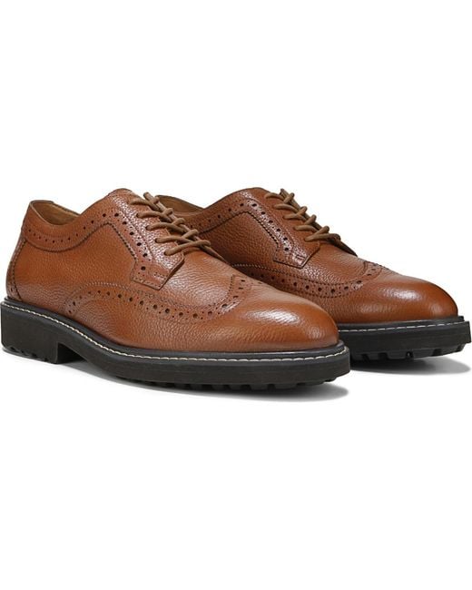 Vionic Brown Lombard Derby Shoes for men