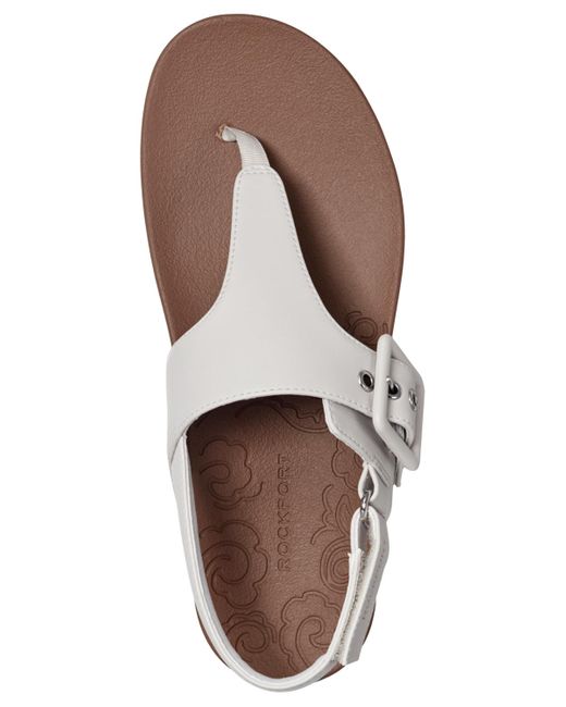 Rockport Brown Rora Flat Sandals