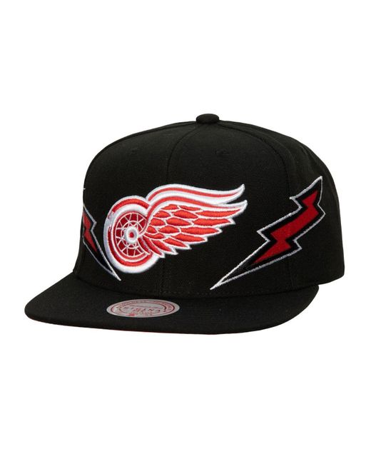 Mitchell & Ness Men's Mitchell & Ness White Detroit Red Wings SOUL